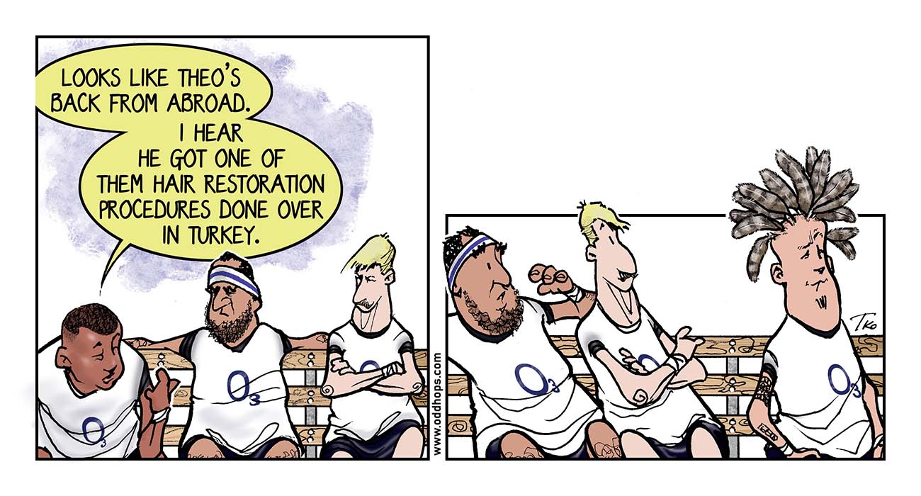 Guy gets terrible hair transplant done abroad.